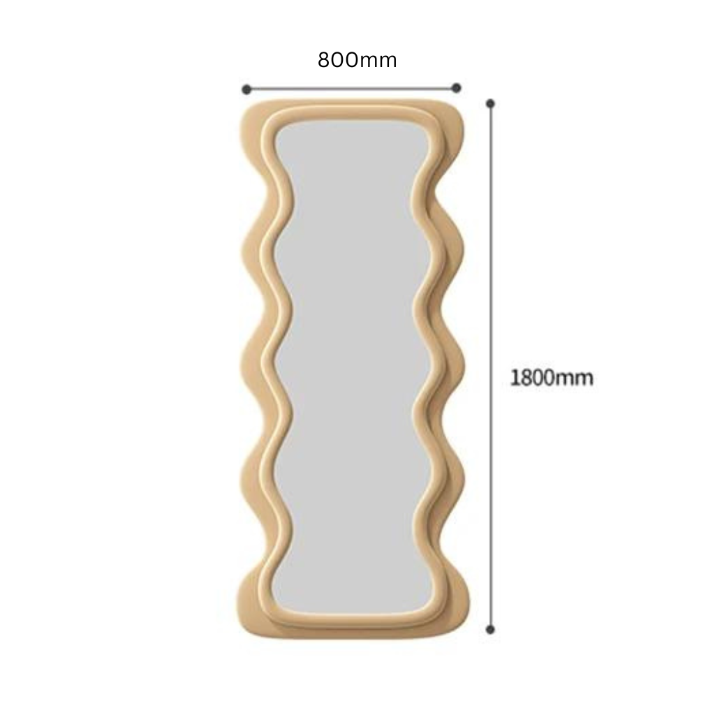 Wabi-Sabi Full Body Mirror - Homio Decor