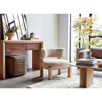 wooden furniture accents