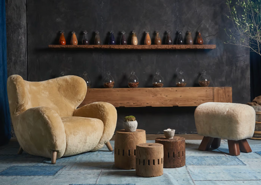 sheepskin furniture collection - homio decor