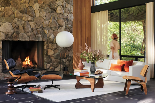 How to Build a Living Room Around an Eames Lounge Chair