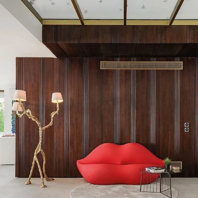 bocca sofa red