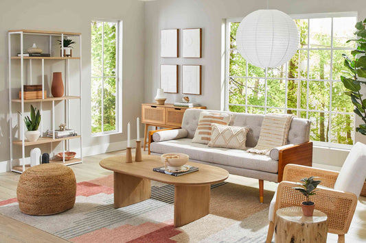 minimalist living room at homio decor