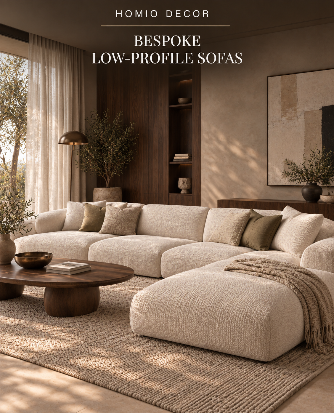 Explore low-profile silhouettes customised to suit your space and interior palette.