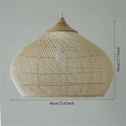 Homio Decor Aiko Rattan Ceiling Lamp