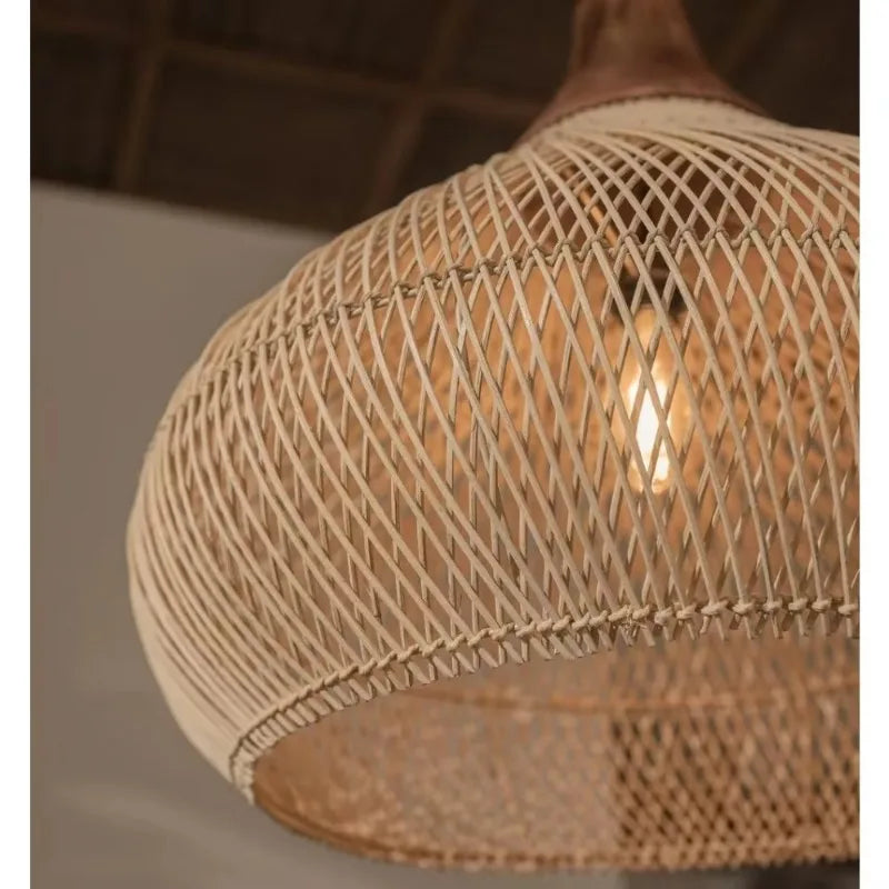 Homio Decor Aiko Rattan Ceiling Lamp