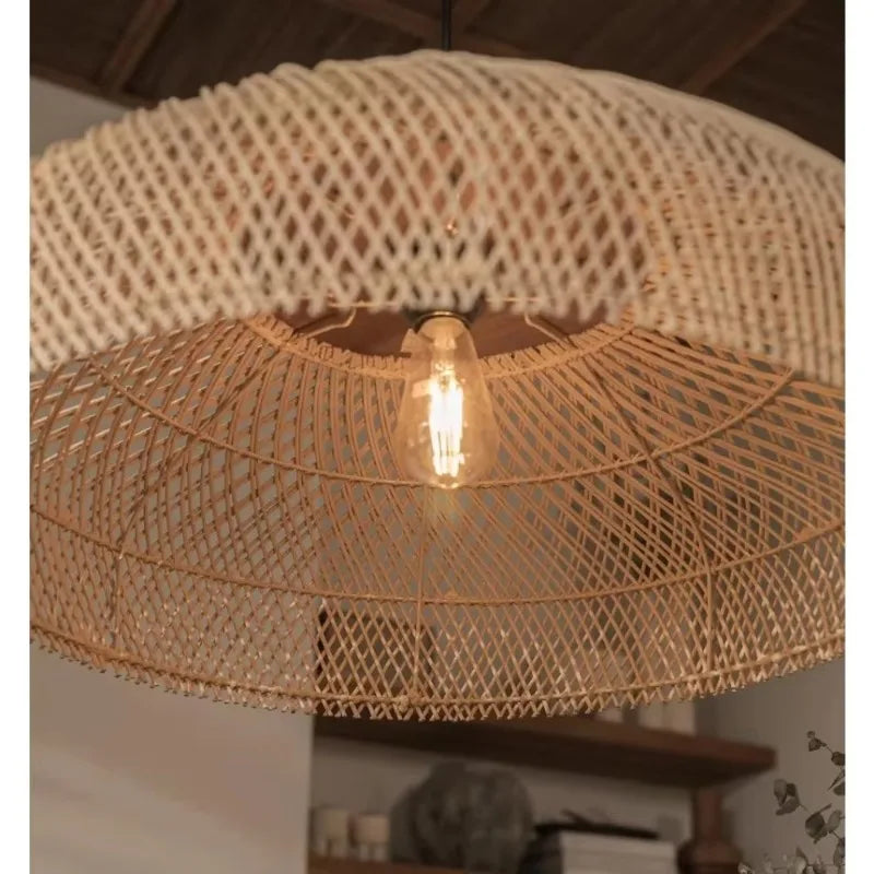Homio Decor Aiko Rattan Ceiling Lamp