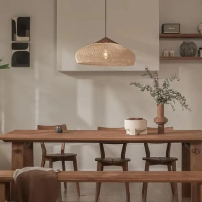 Homio Decor Aiko Rattan Ceiling Lamp