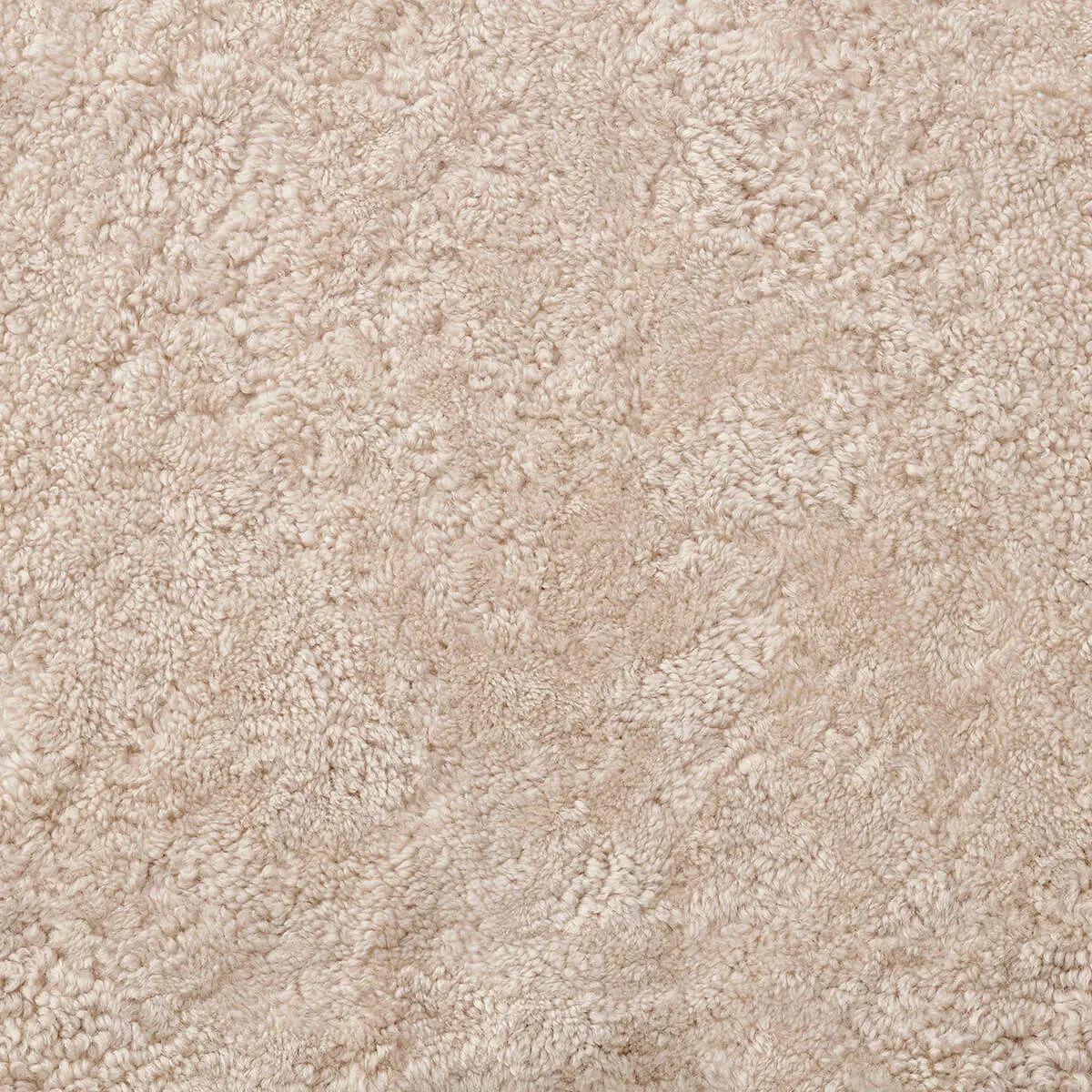 Homio Decor Almond Beige / No Ottoman Little Petra Armchair (Shearling)