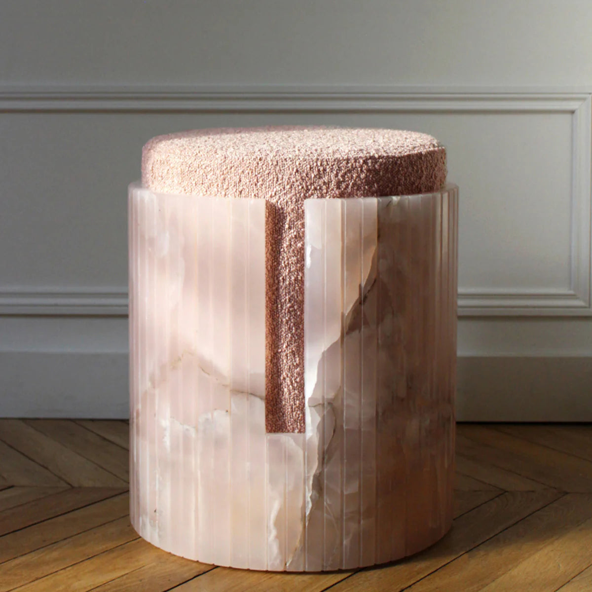 Homio Decor Aureli Marble Stool