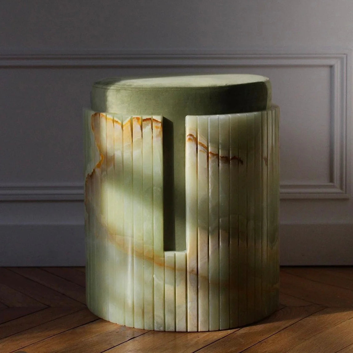 Homio Decor Aureli Marble Stool