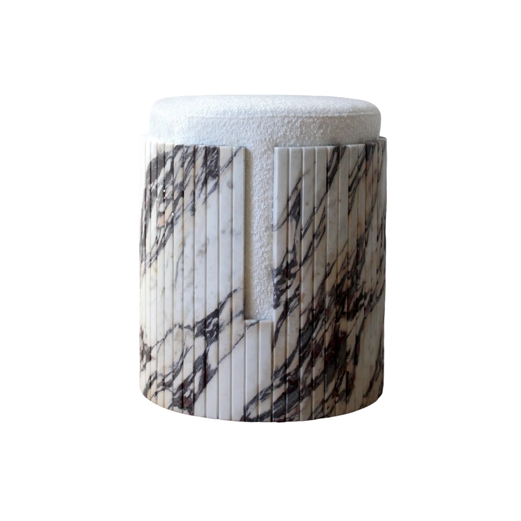 Homio Decor Aureli Marble Stool