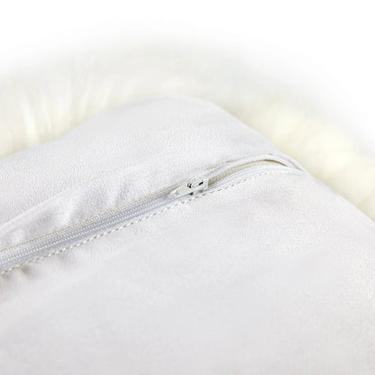Homio Decor Australian Sheepskin Pillowcase - Ivory