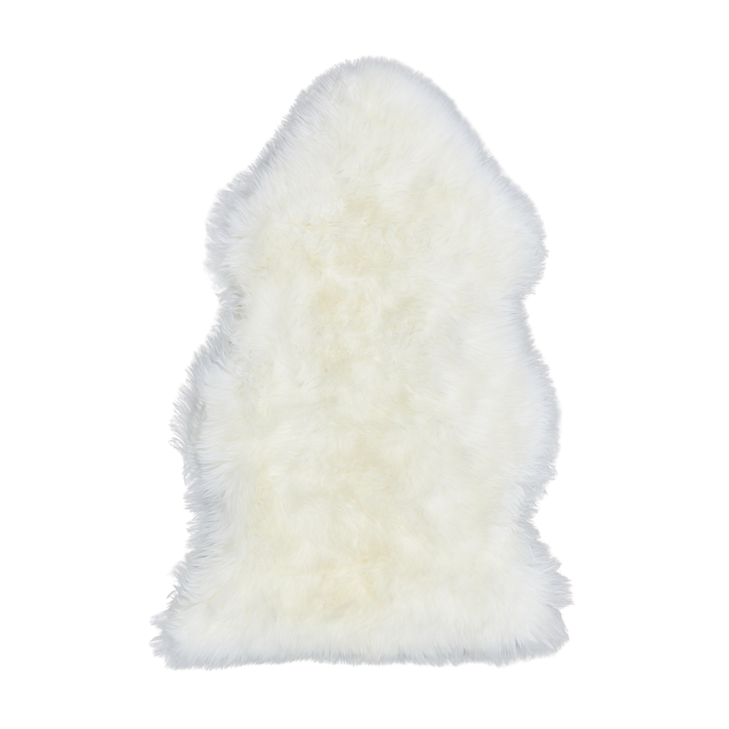 Homio Decor Australian Sheepskin Rug (Single) - Ivory