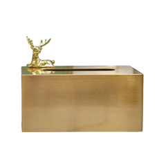 Homio Decor Bathroom Type D Luxury Golden Tissue Box