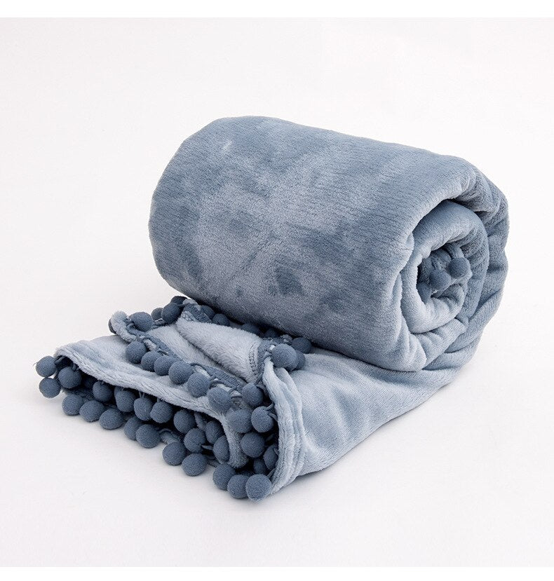 Homio Decor Bedroom Blue / 150x200cm Elegant Flannel Blanket