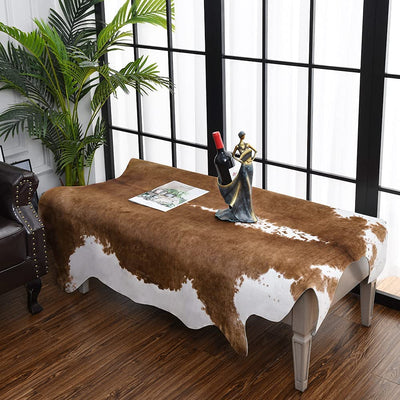 Homio Decor Bedroom Brazilian Exotic Cowhide Carpet