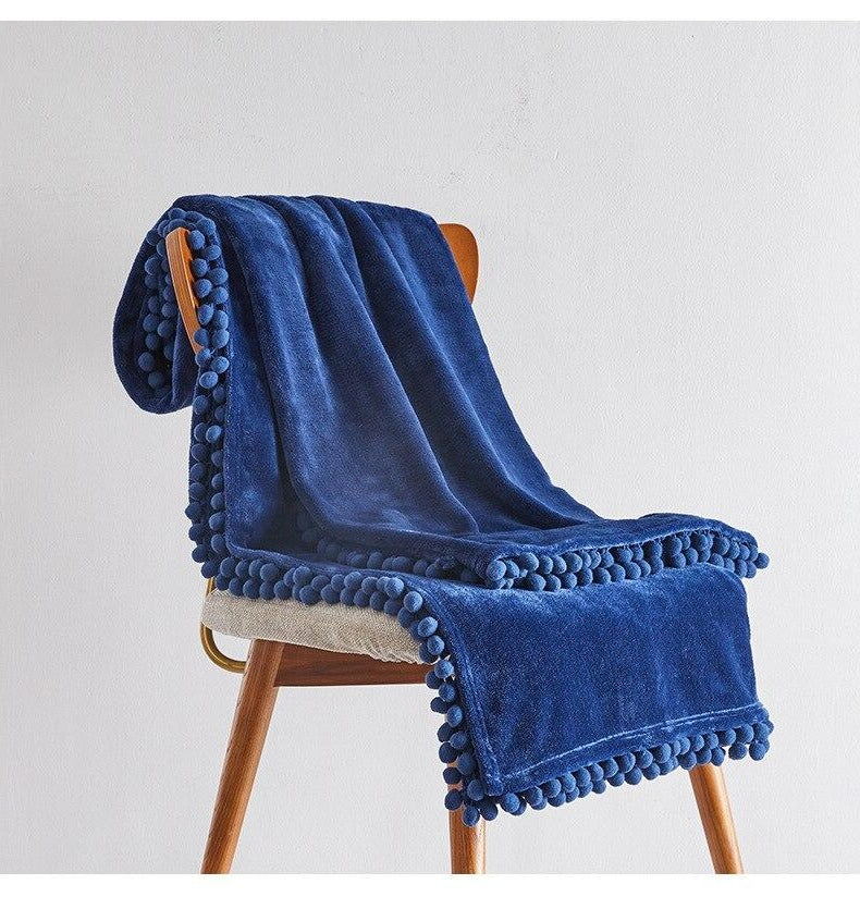 Homio Decor Bedroom Dark Blue / 150x200cm Elegant Flannel Blanket