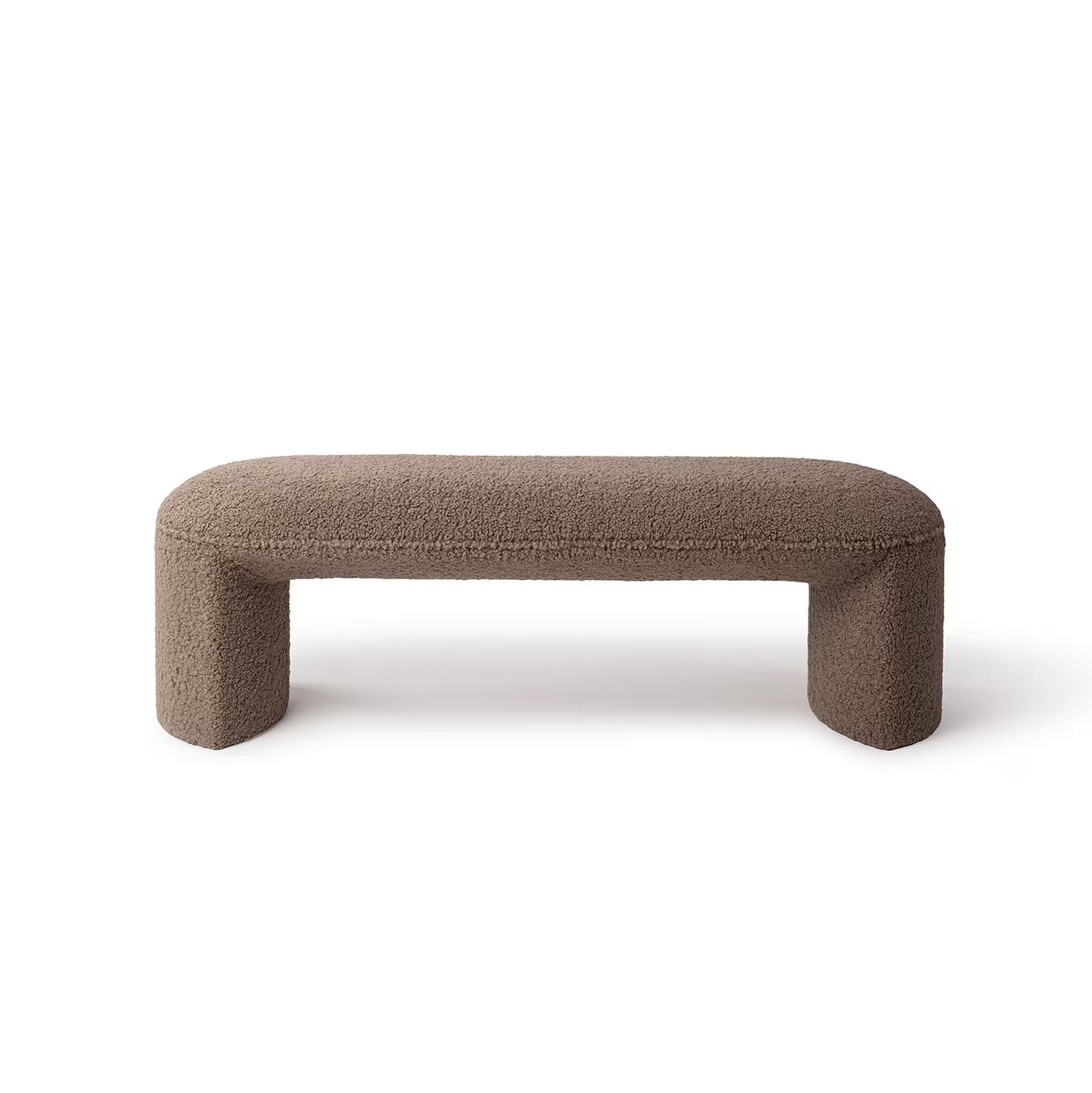 Homio Decor Bedroom Designer Lambswool Bench