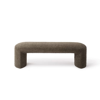 Homio Decor Bedroom Designer Lambswool Bench