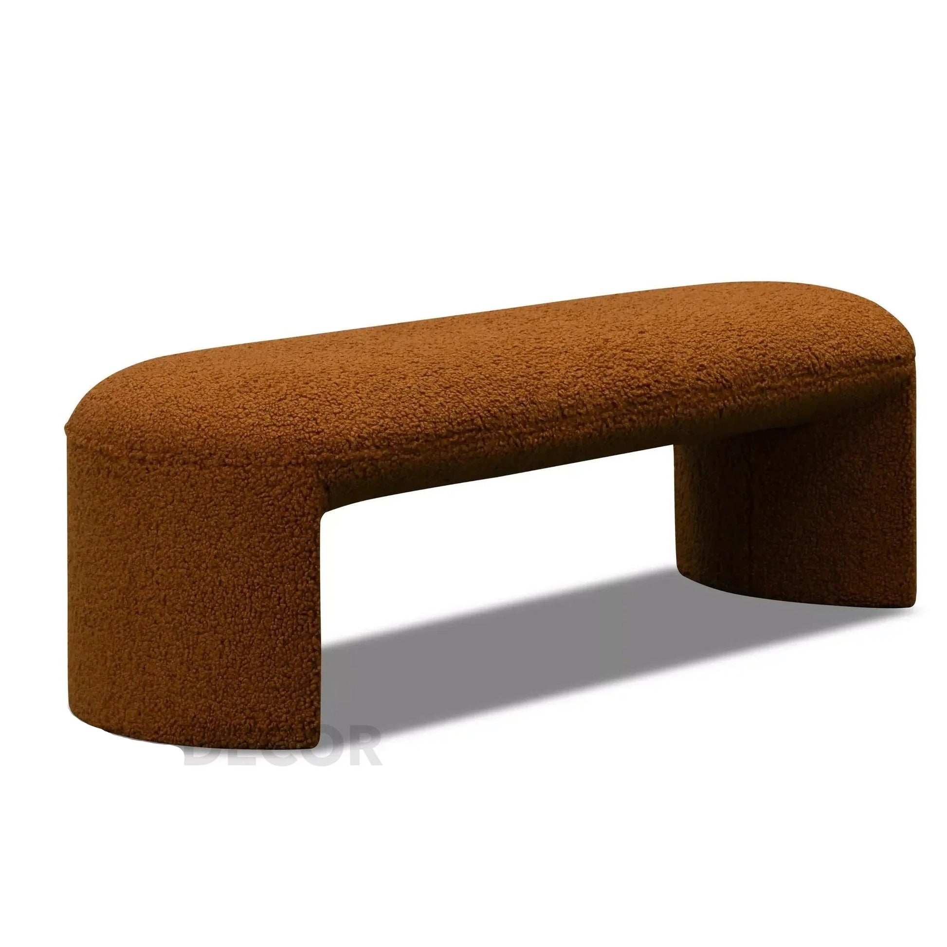 Homio Decor Bedroom Designer Lambswool Bench