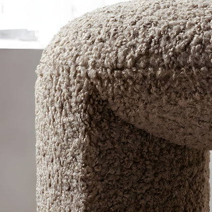 Homio Decor Bedroom Designer Lambswool Bench