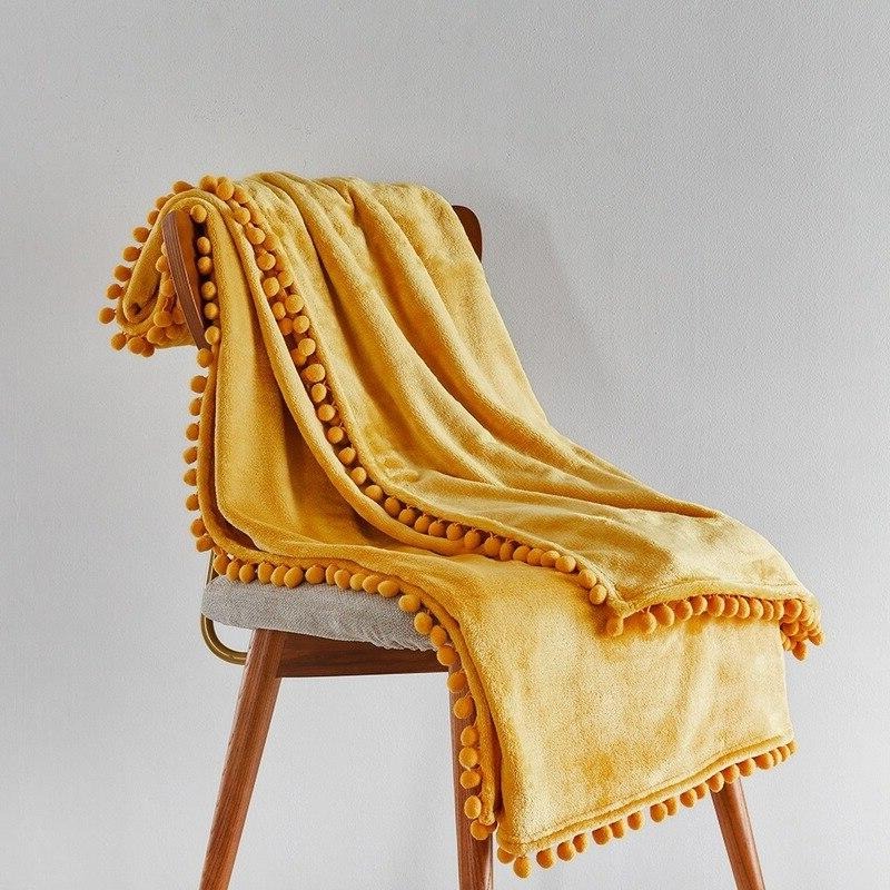 Homio Decor Bedroom Elegant Flannel Blanket