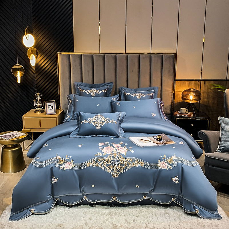 Homio Decor Bedroom Grey / Queen Luxury Egyptian Cotton Bedding Set