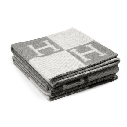 Homio Decor Bedroom Light Grey Cashmere Throw Blanket