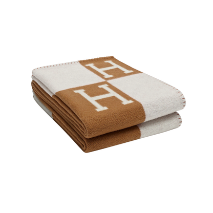Homio Decor Bedroom Linéa/Camel Cashmere Throw Blanket