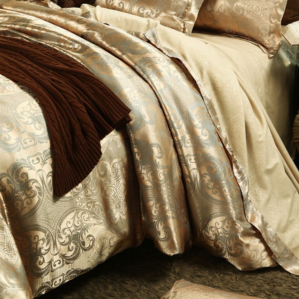 Homio Decor Bedroom Luxury Jacquard Bedding Set