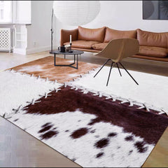 Homio Decor Bedroom Style 4 / 80 x 120cm Rustic Cowhide Carpet