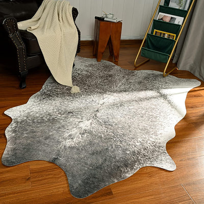 Homio Decor Bedroom Style 9 / 140x158cm (4.6x5.2 ft) Brazilian Exotic Cowhide Carpet