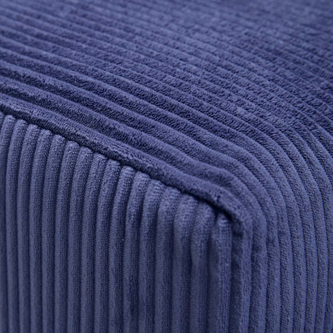 Bloc Sofa (Corduroy) - Blue
