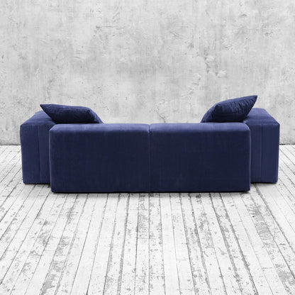 Bloc Sofa (Corduroy) - Blue