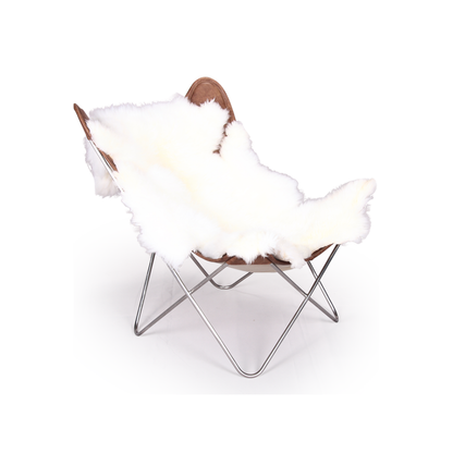 Homio Decor Butterfly Chair (Leather)