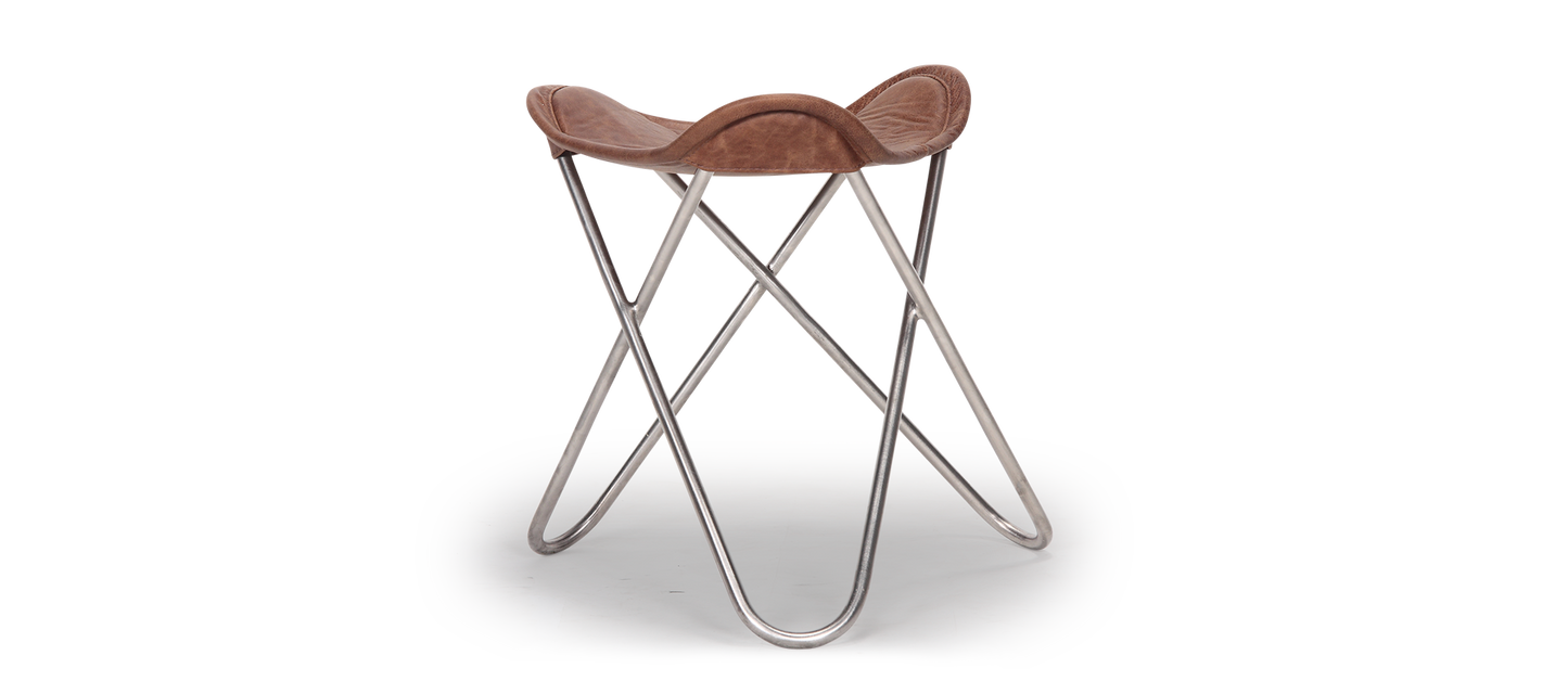 Homio Decor Butterfly Chair (Leather)