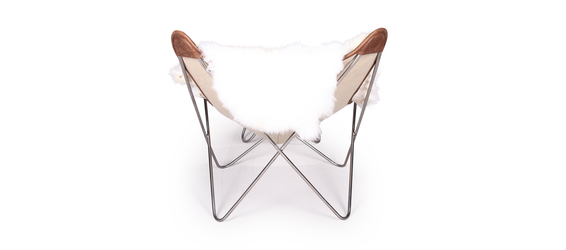 Homio Decor Butterfly Chair (Leather)