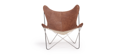 Homio Decor Butterfly Chair (Leather)