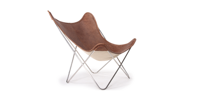 Homio Decor Butterfly Chair (Leather)