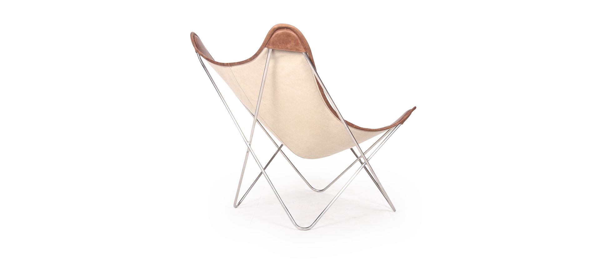 Homio Decor Butterfly Chair (Leather)