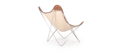 Homio Decor Butterfly Chair (Leather)