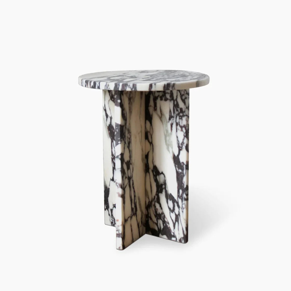 Homio Decor Calacatta Viola Side Table