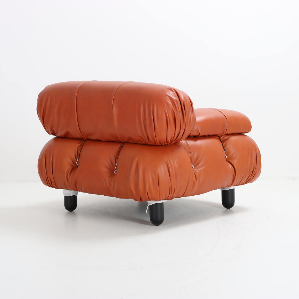 Homio Decor Camaleonda Leather Sofa - Cognac