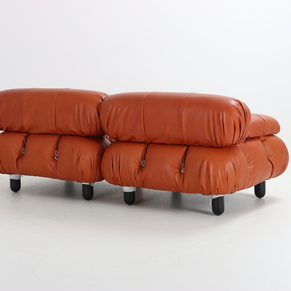 Homio Decor Camaleonda Leather Sofa - Cognac