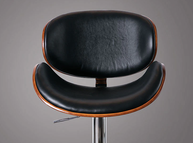 Homio Decor Classic Leather Bar Stool