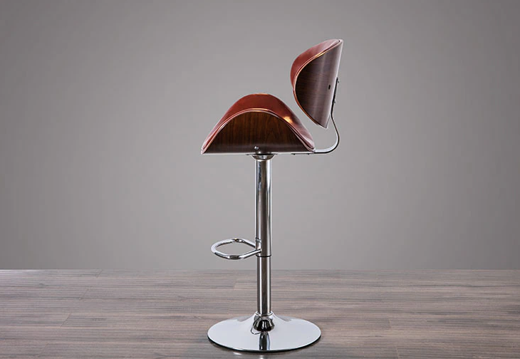 Homio Decor Classic Leather Bar Stool