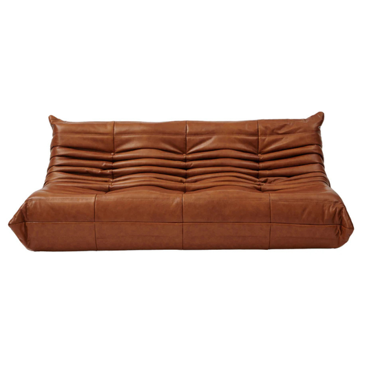 Togo Sofa (3 Seater) - Leather - Homio Decor