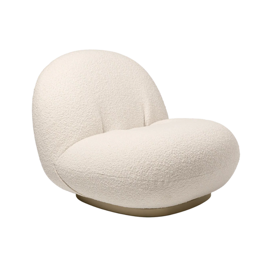 Bean Shaped Boucle Chair - Homio Decor