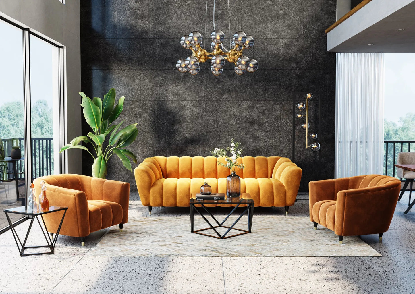 Homio Decor Cristale Coffee Table