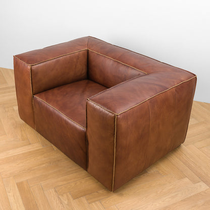 Homio Decor Cubis Leather Chair
